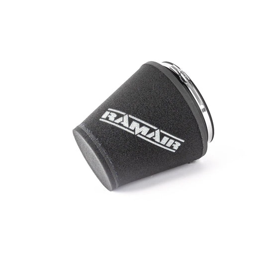 Ramair 90mm ID Neck Large Cone Air Filter with Velocity Stack and Coupling