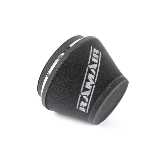 Ramair 80mm OD Neck Medium Cone Air Filter with Velocity Stack