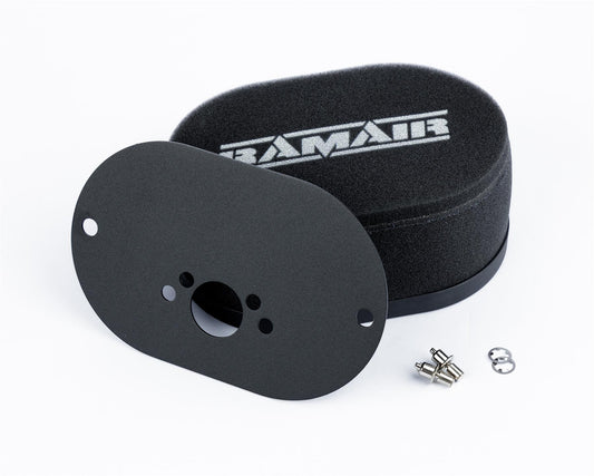 Carburettor Foam Air Filter with Baseplate to fit SU HS4, HIF4, HIF38 1.5in (Mini Offset) - 40mm Internal Height