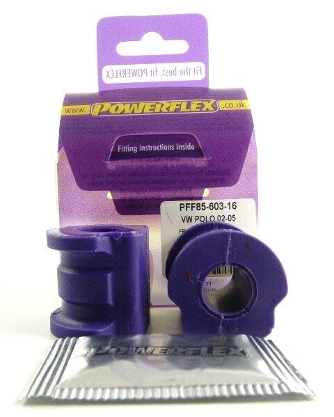 POWERFLEX Front Anti-Roll Bar Bush 16mm PFF85-603-16 (Audi / Seat / Skoda / VW)