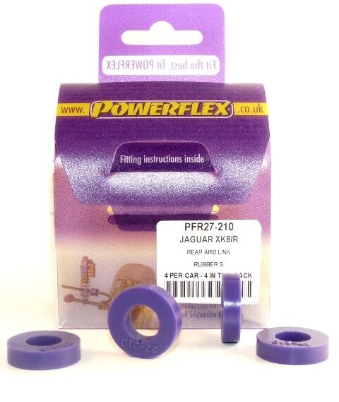 POWERFLEX Rear Anti-Roll Bar Link Rubbers PFR27-210 (Jaguar XJ6, XJ8, XJR, XK8)