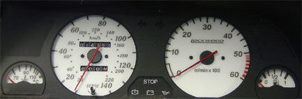 Lockwood Peugeot 306 Diesel no Oil - Starts at 20MPH SILVER (ST) Dial Kit 400EE3