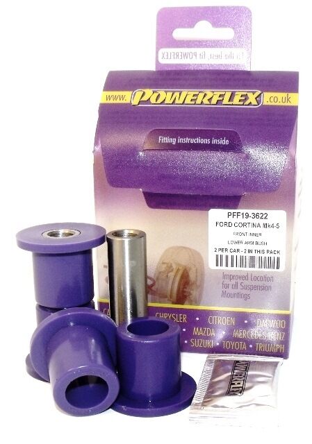 POWERFLEX Front Inner Lower Arm Bush PFF19-3622 (Ford Cortina Mk4 & Mk5)