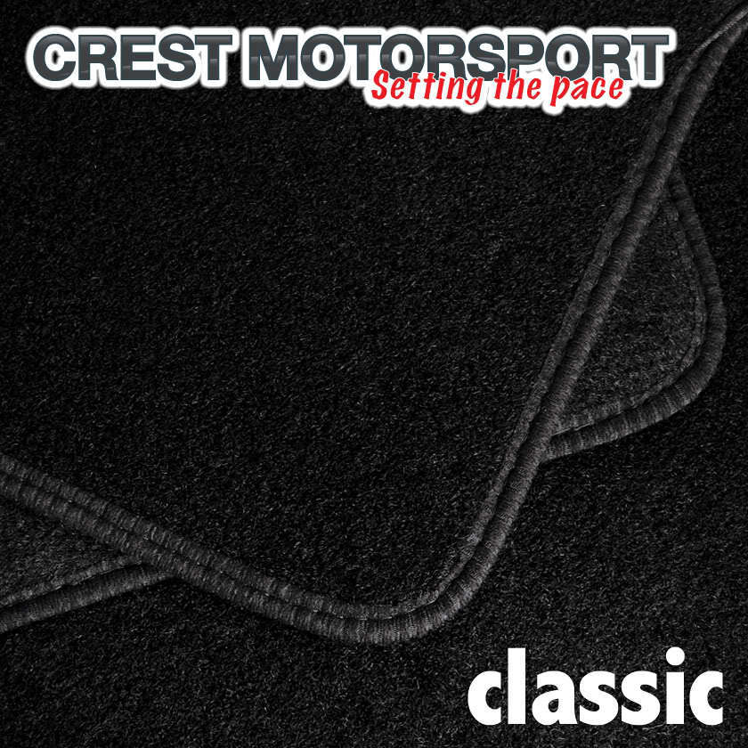 MERCEDES VANEO 2002-2005 CLASSIC Fully Tailored Black Car Floor Mats