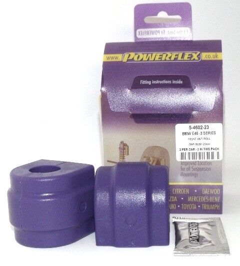 POWERFLEX Front Anti-Roll Bar Bush 23mm PFF5-4602-23 (BMW E39 & E46)