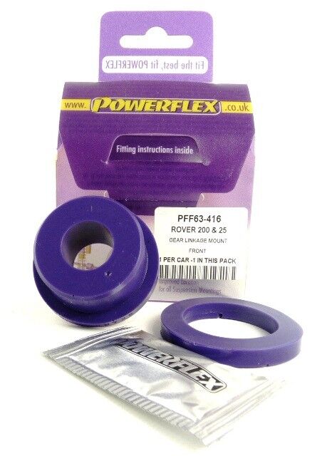 POWERFLEX Gear Linkage to Gearbox Mount Front PFF63-416 (MG ZR/ZS, Rover 200/25)