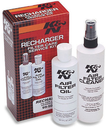 K&N Recharger Air Filter Cleaner & Squeeze Oil 99-5050