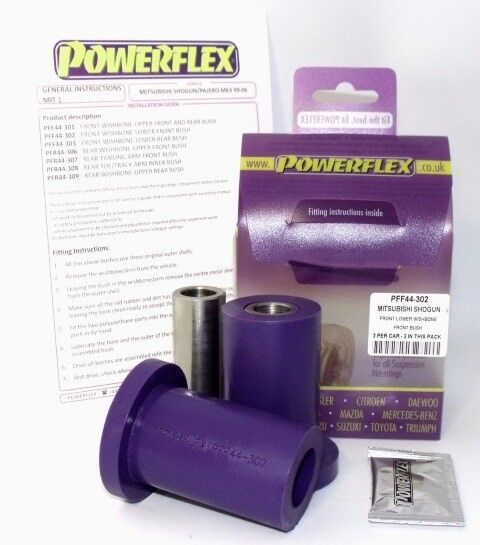 POWERFLEX Front Lower Wishbone Front Bush PFF44-302 (Mitsubishi Shogun 2000-06)