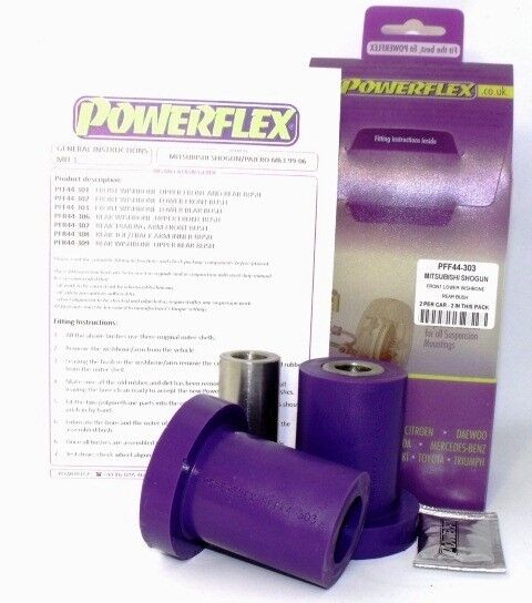 POWERFLEX Front Lower Wishbone Rear Bush PFF44-303 (Mitsubishi Shogun 2000-2006)