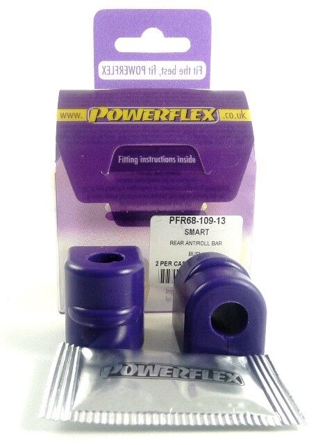 POWERFLEX Rear Anti-Roll Bar Bush PFR68-109-13 (Smart ForTwo, Roadster & Coupe)