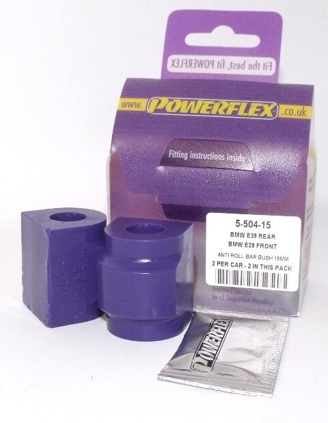 POWERFLEX Rear Roll Bar Mounting Bush 15mm PFR5-504-15 (E32/E34/E36/E39/E46/Z3)