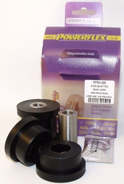 POWERFLEX Rear Lower Arm Front Bush PFR3-205 (Audi A4 (B5), 80, 90, S2 Quattro)