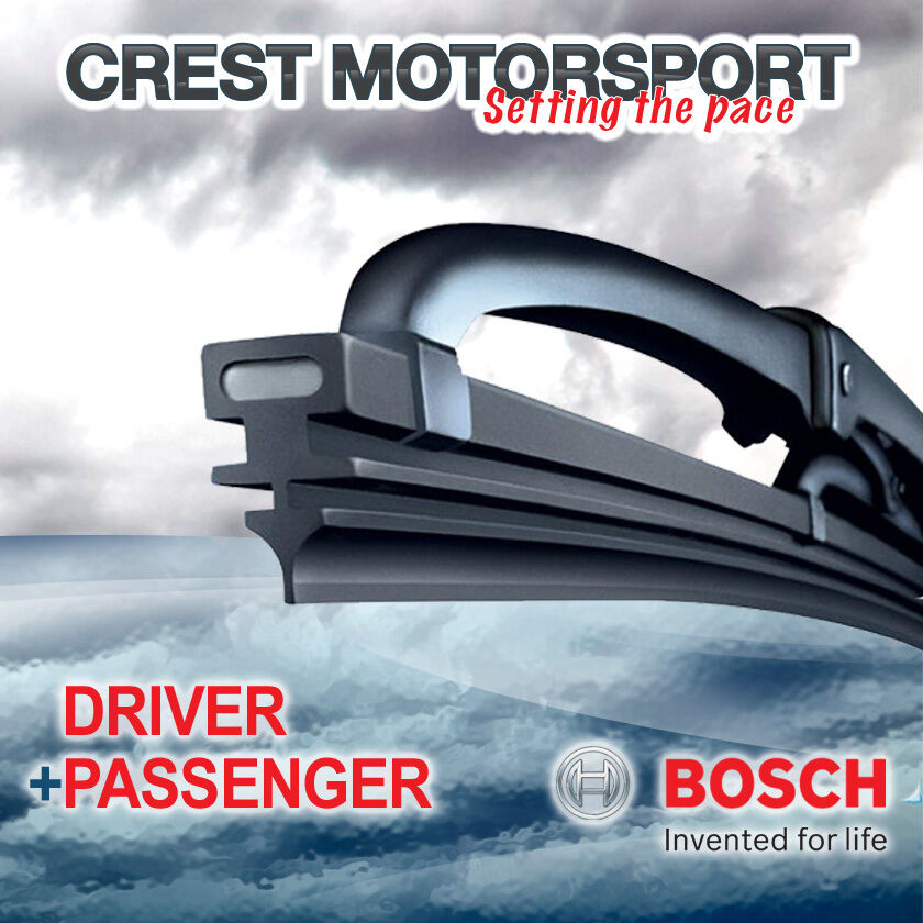 BOSCH Super Plus Front Driver/Passenger Windscreen/Window Wiper Blades 23"/18"