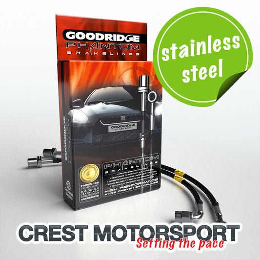 Audi TT Mk2 RS 2.5 Goodridge Brake Hoses (Stainless Fittings) SAU0609-4C